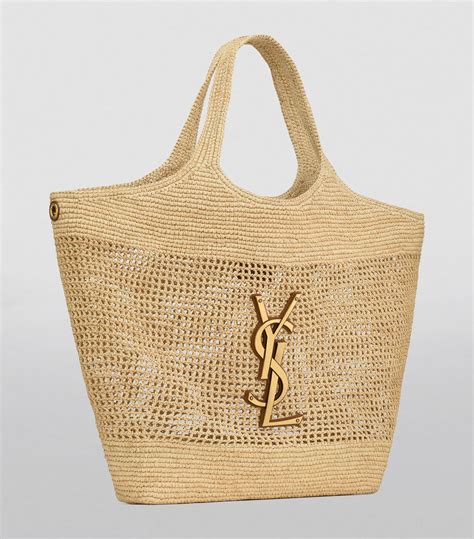 ysl raffa bag|ysl raffia tote bag.